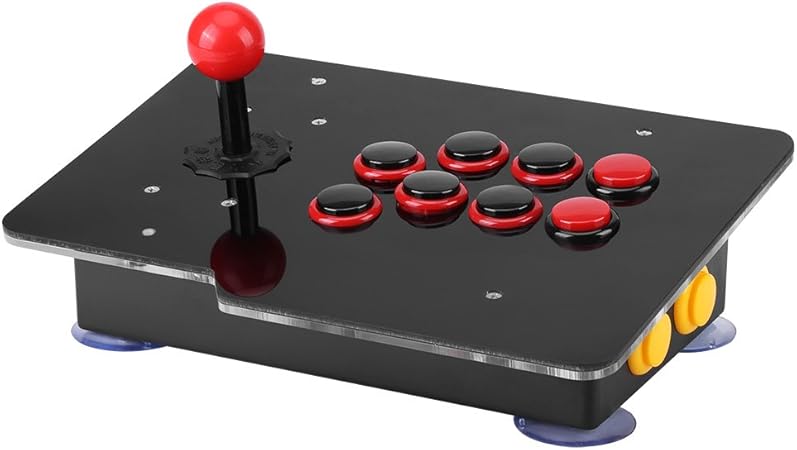 Amazon Zerone アーケードジョイスティック アーケード競技用ジョイスティックボタンコントローラー Usbファイティングジョイスティック ゲームコントローラーデバイス Pcコンピューターアーケードゲーム用 テレビゲーム 体感ゲーム おもちゃ