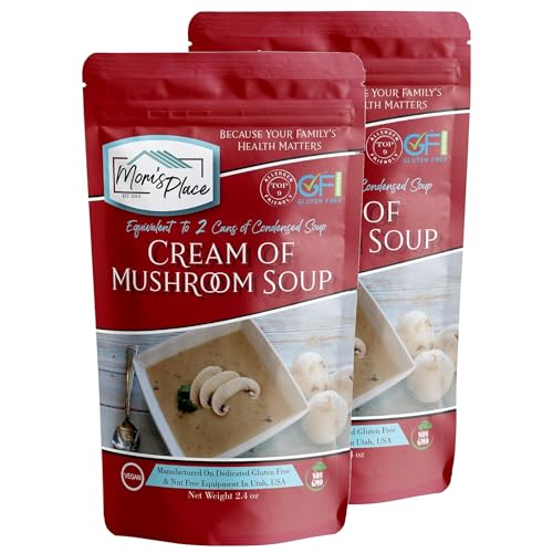 Mom’s Place Gluten-Free & Dairy Free Cream of Mushroom Soup