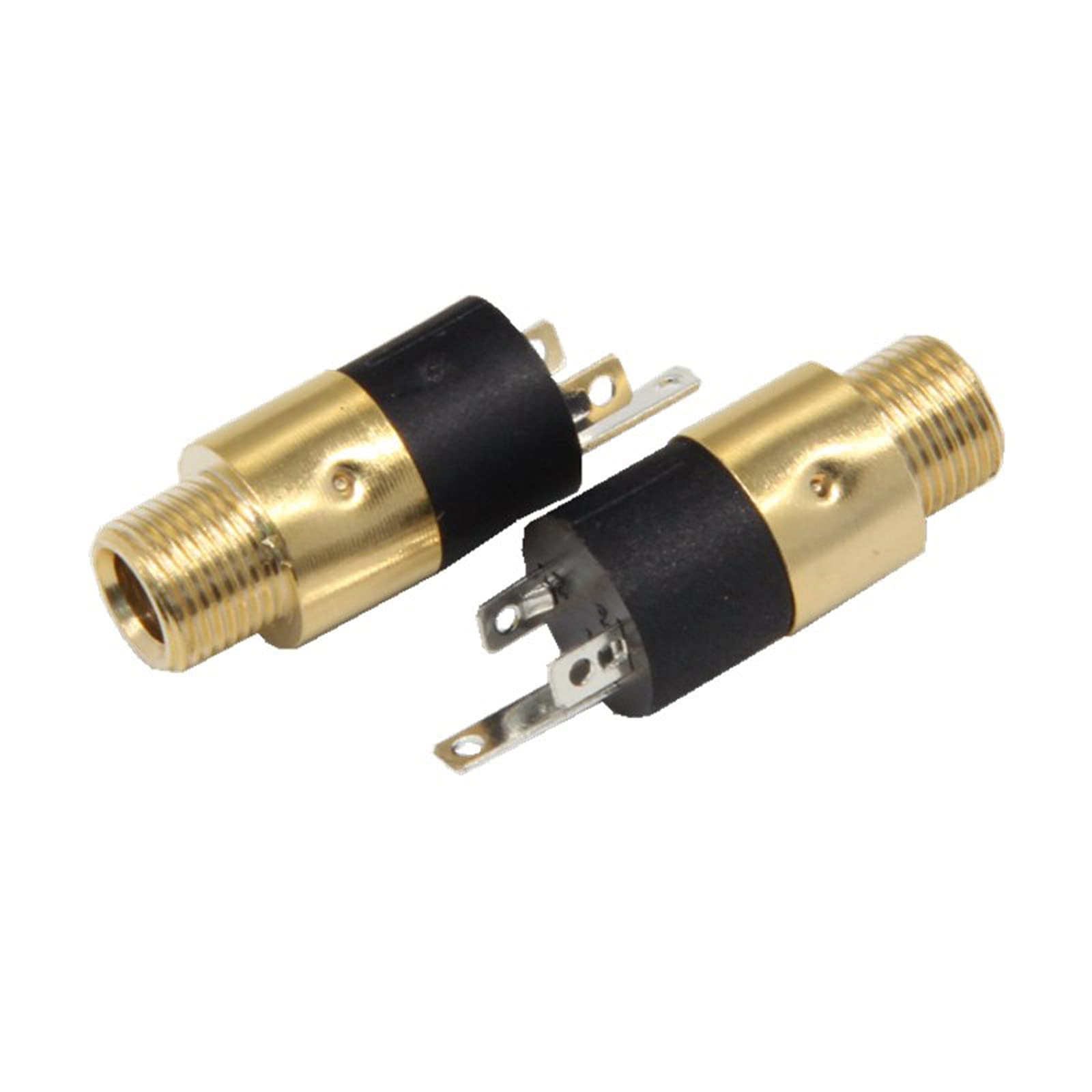 InduSKY 10pcs 3.5mm Mini Stereo Female Jack Socket Plug With Nuts