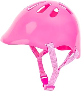 Bayer Design Design-79603AA 79603AA Casco de Bicicleta para muñecas, Color Rosa, Large