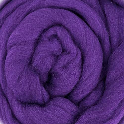 100g Blue Merino Wool Roving 20 Selections for Needle Felting Kit, Spinning or Wet Felting