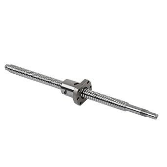 1605 Linear Motion CNC Ball Screw with Anti Backlash Nut, Coavoo SFU1605 940mm / 37.01 inch 16mm Ballscrew with Standard End Machine for BK12 BF12