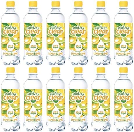 Perfectly Clear Sparkling Lemon & Lime Flavoured Water 500ml x 12