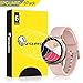 SPGuard Compatible with Samsung Galaxy Watch Active (40mm) LiQuidSkin Screen Protector [6 Pack]
