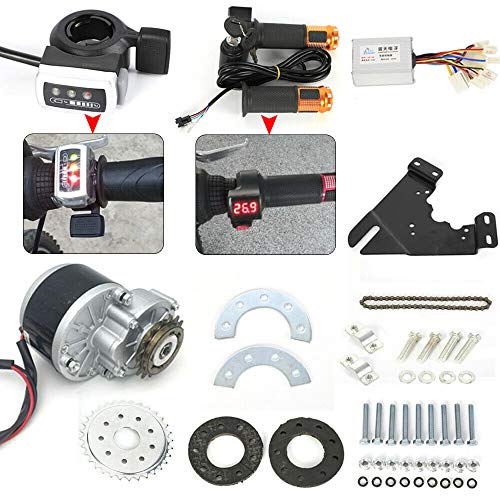 Electric Conversion Kit for Common Bike Left Chain Drive Custom US STOCK (350W 36V thumb)