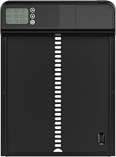 Balalaadi Automatic Chicken Coop Door with Timer,Lifter Multi-Mode and Protection Mechanism Automatic Chicken Coop Door Battery Powered Waterproof Aluminum Door,farmlite Automatic Chicken coop Door