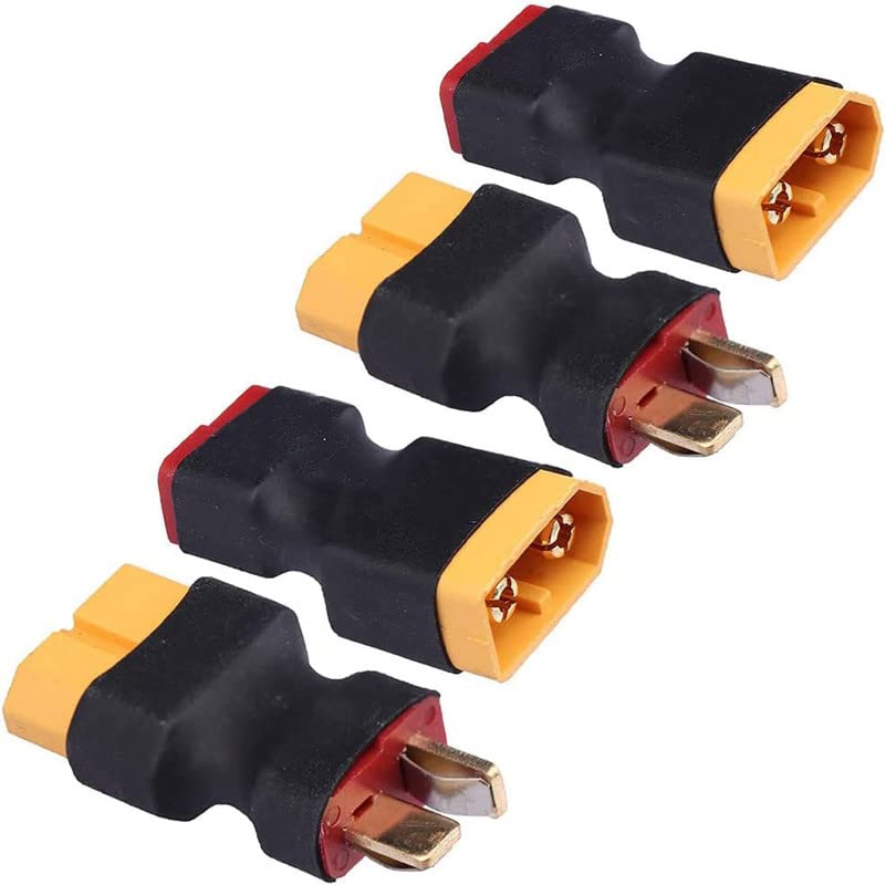 XT60 To Deans Connector Adapter *2 Pack* | Male & Female For RC Cars, Planes | UK Seller
