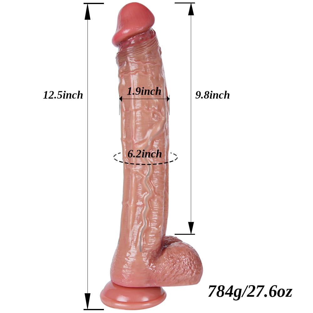 Strap-on, imbracatura per pegging, enorme strap-on (32 cm, diametro 5 cm), giocattoli sessuali per adulti portatili per donne con pioli di coppia, divertimento sessuale, con dildo extra grandi,lunghi
