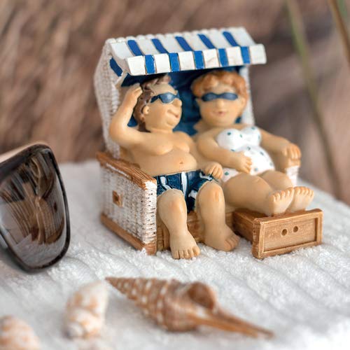 Chaise de plage Vacances Baltique Vacances Plage Mini Plage Panier de Plage