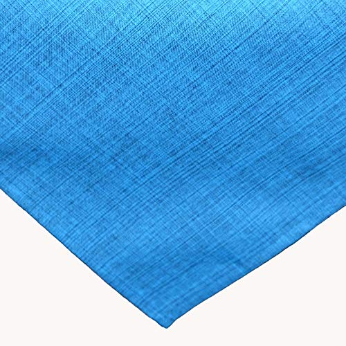 Outdoor Table Linen Weatherproof for Outdoor and Indoor Use - Choice of Size and Colour (90 x 90 cm, Turquoise)
