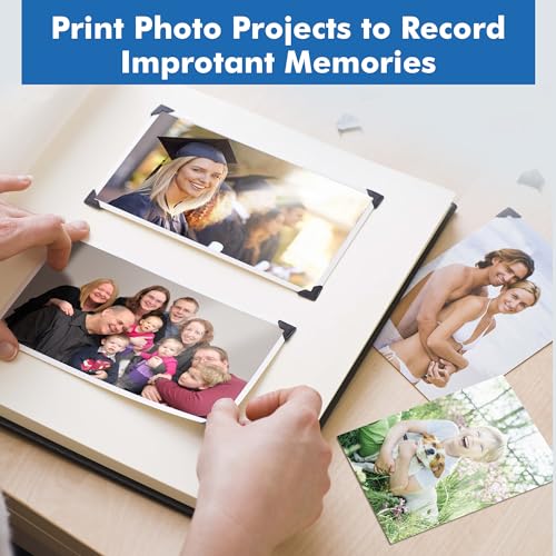 120 folhas de papel fotográfico brilhante 10 x 15 cm, 22 kg, papel fotográfico brilhante profissiona