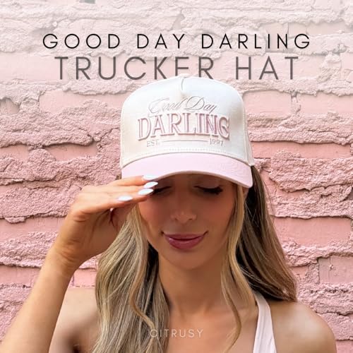 Image of Vintage Fashion Trucker Hat | Men & Women | Trendy Cute Retro Red Caps for Country & Western | Camo Fur Cotton | Snapback