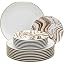 Swirl Duo White & Gold