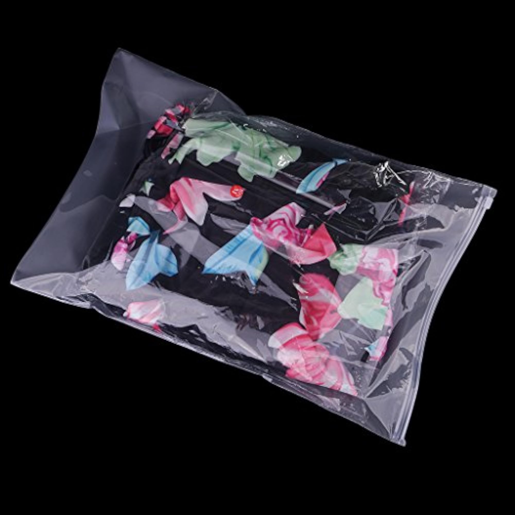 Matte Frosted Travel Pouch Waterproof Ziplock Bag, Medium