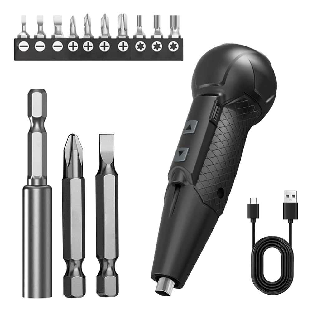 Tournevis électrique 3.7V sans fil pour fixer et réparer facilement vos objets