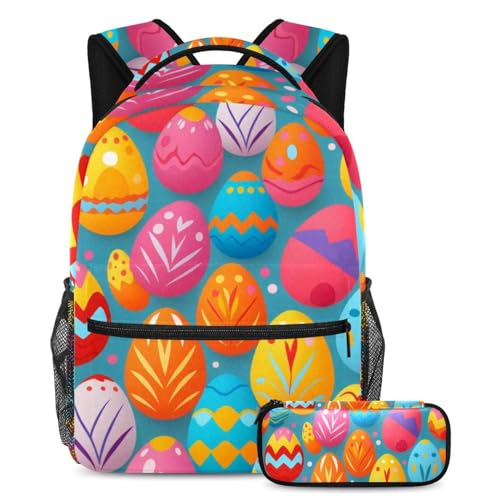 Sac à dos multicolore et trousse pour ados idéal pour le collège et sorties