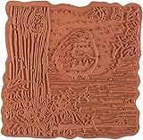 Stempel ist vollständig in Schwarz indiziert mit Bilddesign