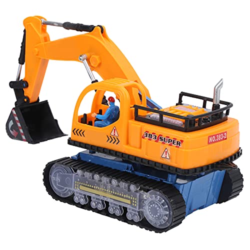 Brinquedo escavadeira para crianças, escavadeira de plástico para crianças brinquedo escavadeira elé