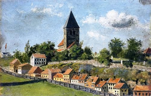 Cuadro de Edvard Munch Telthusbakken pintura mural para pared 60x90