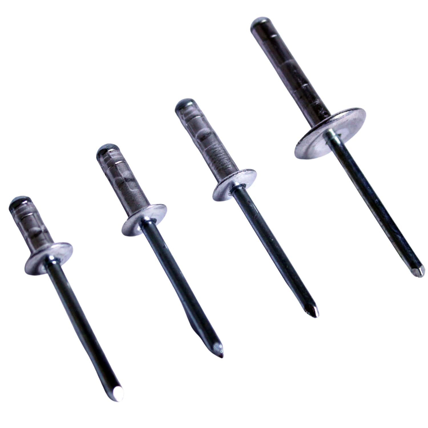 Rayflex GroupPack of 100 Aluminium Rivets For Hook Type PVC Strip Curtains, Easy to Install, Ideal for Industrial & Commercial Settings, Secure & Durable Solution.