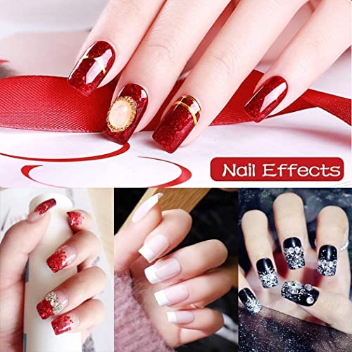 Makartt Squoval Nails 500Pcs Press On Nail Tips Bundle With Makartt Acrylic Nail Stand Nail Practice Stand Magnetic Nail Tips #TOP3