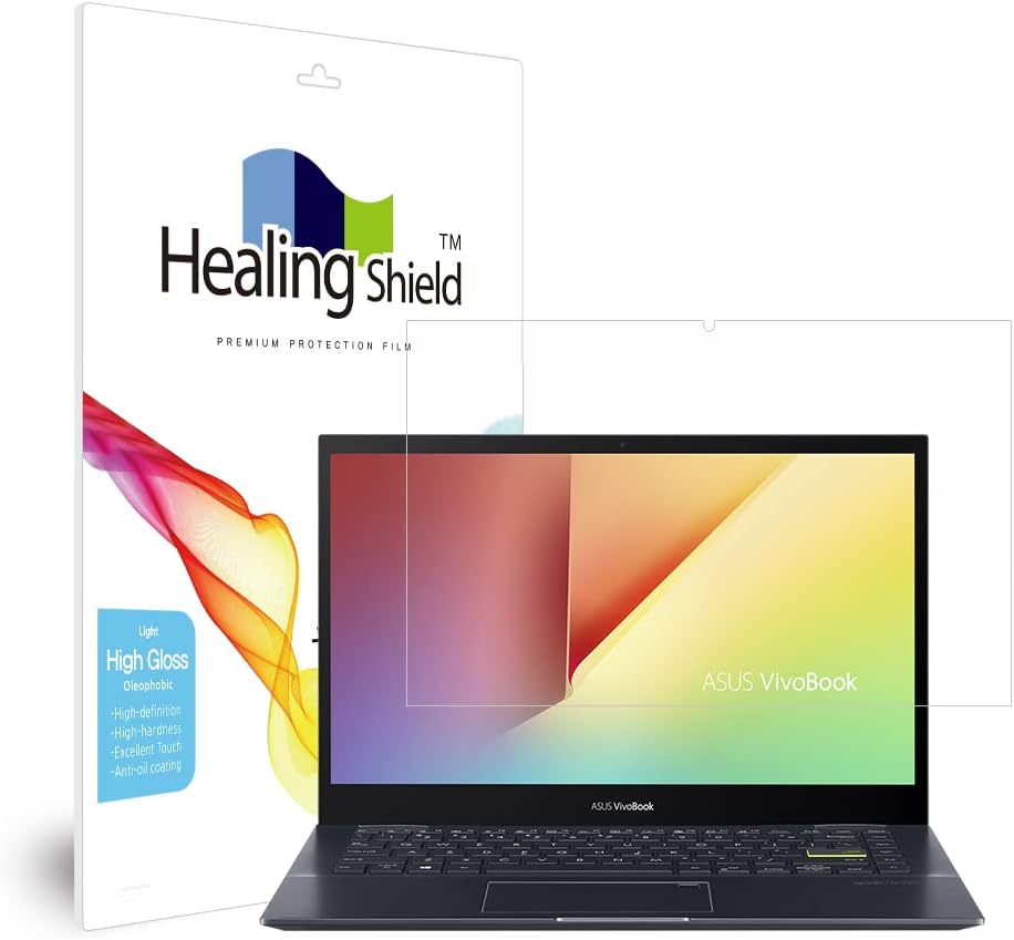 Muellery Healingshield Screen Protector Paper-Like Eye Protection Anti Blue Ray Anti Glare Paper Texture Film Compatible with ASUS VivoBook Flip 14 TM420UA PHPA1586_Laptop