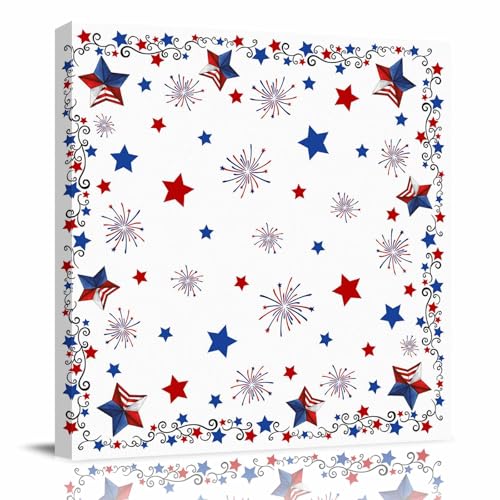 Independence Day Wall Art Decor for Living Room Bedroom Kitchen