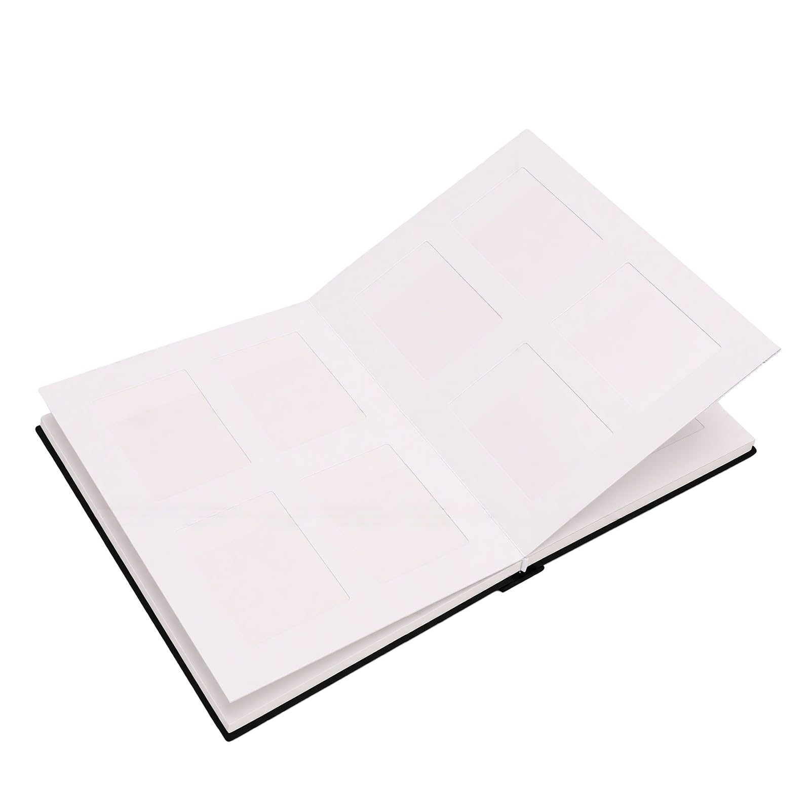 120 Taschen Fotoalbum für 2x3 Fotos, es Bilderalbum (BLACK)