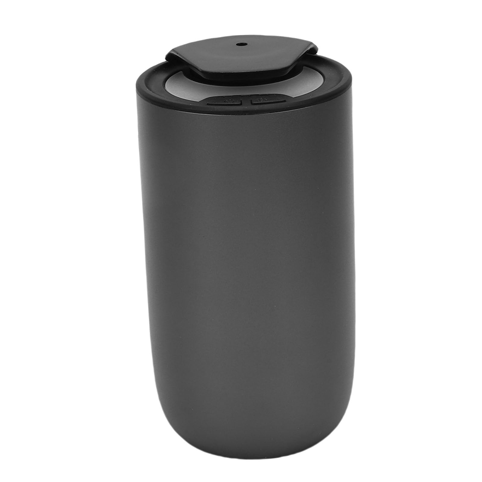 Haofy Difusor de Aceites Esenciales sin Agua, Difusor de Aromaterapia Portátil, Aleación de Aluminio, Diseño a Prueba de Fugas de bajo Ruido para Viajes en Coche, Oficina en Casa (de Negro)