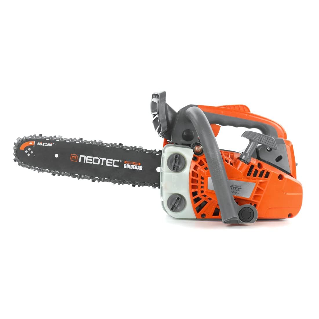 NEOTEC 12'' Top Handle Gas Chainsaw, 25.4cc 2-Stroke Portable Chain Saws for Trees Gas Powered Wood Cutting