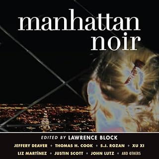 Manhattan Noir Audiolibro Por Lawrence Block - editor arte de portada