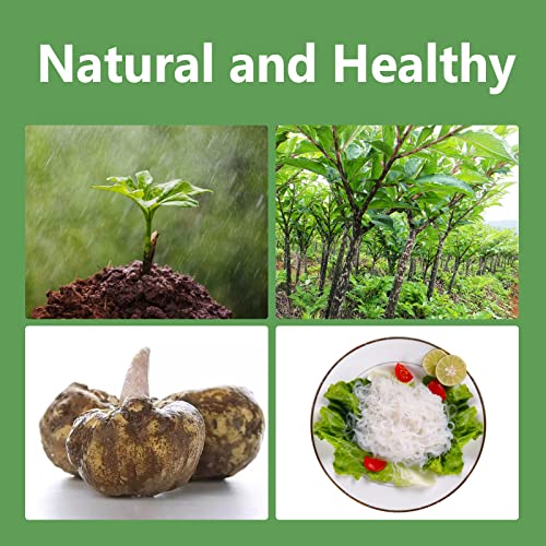 Image of Hethstia Konjac Noodles Angel Hair - 6-Pack Shirataki Noodles, Low Calorie, Low Carb, Sugar-Free, Gluten-Free, Keto and Paleo Friendly, Vegan, Healthy Konjac Pasta, 52.91 oz