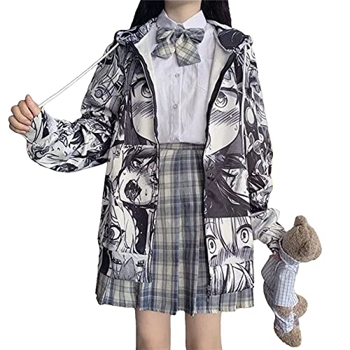 Mfacl Hoodies Sweatshirt Japanese Harajuku Anime Hoodie Hentai Fa...