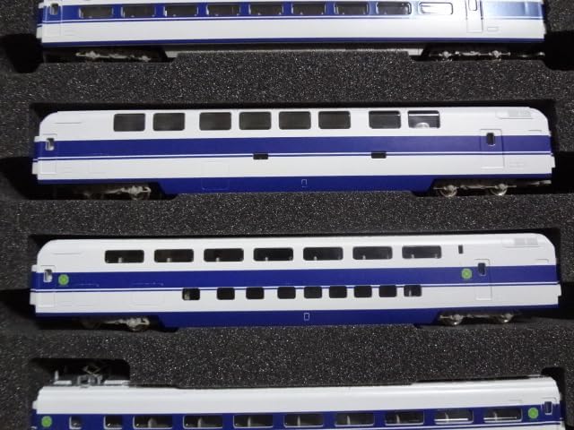 92624 JR 100系 東海道・山陽新幹線 基本7両セット ライト点灯・走行