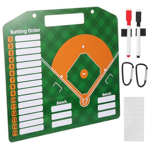 Tableau de stratégie portable en PVC pour entraînement de baseball pour clarifier vos tactiques