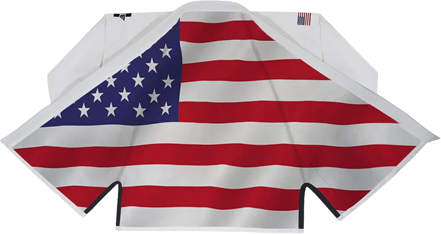 Brazilian Jiu Jitsu Gi Men's Premium Jiu Jitsu BJJ Gi Lightweight Preshrunk Sweat Wicking Fabric - Machine Washable