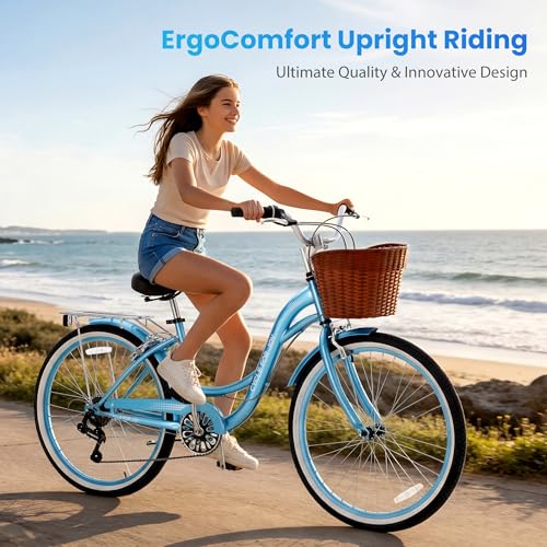 RegalRider Step-Through Beach Cruiser