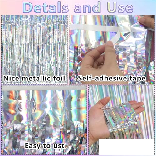 Jupes de table irisées effet holographique pour illuminer vos buffets de vacances - 4