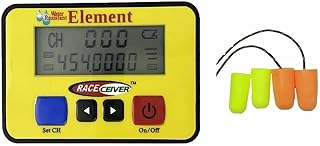 RACEceiver Element Rechargeable with Semi Pro Ear Piece Kit Radio Racing