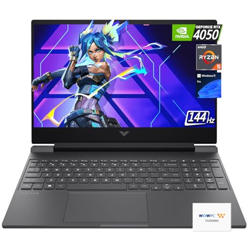 HP Victus 15.6C` FHD LED 144HZ Q[~Om[gp\RA32GB DDR5 RAMA1TB PCIeAAMD Ryzen 5 8645HSAGeForce RTX 4050 (6GB GDDR6)AobNCgL[{[hA