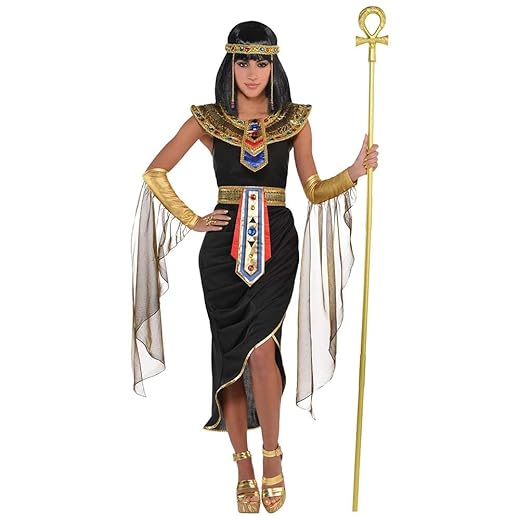 Adults Egyptian Queen Costume- Small Size | 1 Set