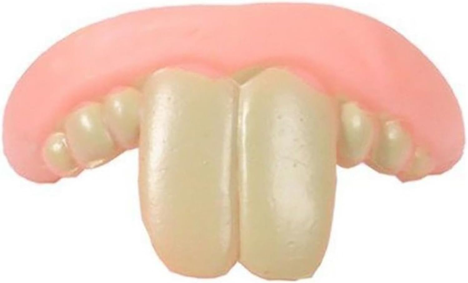 lyanny Fake Dog Teeth,Funny Silicone False Teeth - Interactive Pet Toy for Mental Stimulation Exercise Play Indoor Outdoor Floor Play Travel Friends Family Christmas