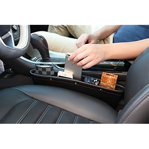 Fochutech Car Pocket Organizer Seat Console Gap Filler Cover