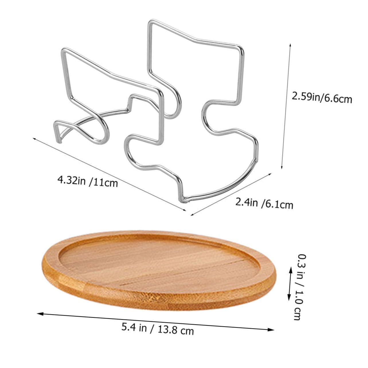 Unomor Sturdy Stainless Stand Drip Bag Holder Hanging Ear Dripper Dripper Stand for Indoor Outdoor Use Camping Traveling Hiking