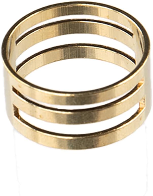 Craft County Jump Ring Opening and Closing Tool - Easy Slip-on Ring with 4 Slots for Jewelry Making - Black Single Pack