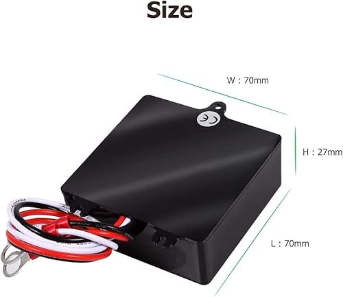 SolaMr 24V Batterie-Equalizer 2x12V Batterie Ausgleicher Battery Balancer Equalizer für Gel/Hochwasser/AGM-Bleiakkus für Solarladesystem - HC01