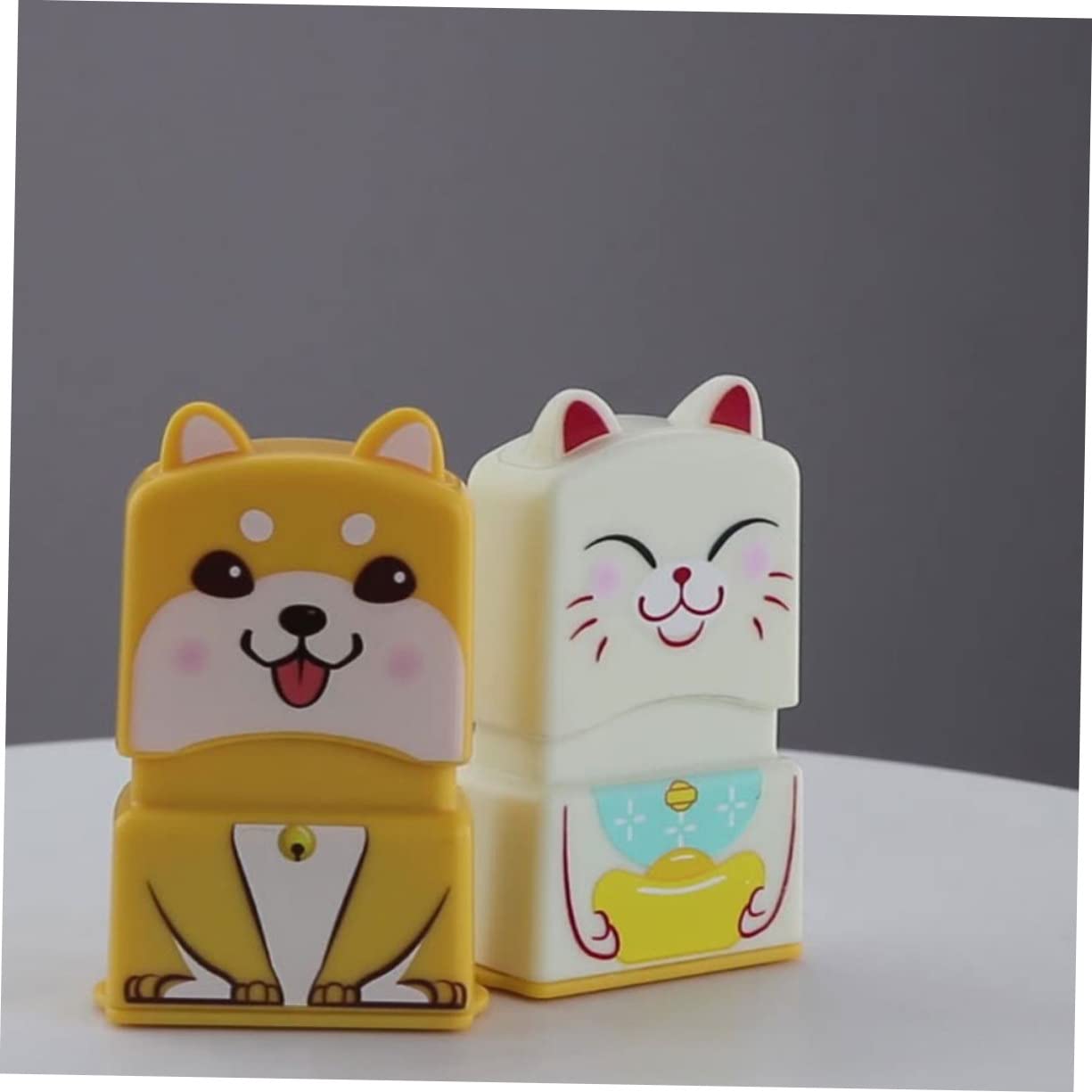 Tofficu 12pezzi Timbri Cartoon Per Abbigliamento Da Personalizzati e Lavabili Per Scuole e Compleanni Per Ragazzo Ragazza