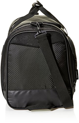Amazon Basics Small Lightweight Durable Sports Duffel Gym and Overnight Travel Bag - Black