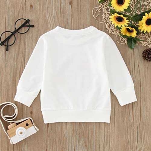 Christmas Toddler Kids Baby Girls Boys T Shirts Xmas Tree Letter Printed Long Sleeve Pullover Sweatshirt Tops by Boy Clothes2