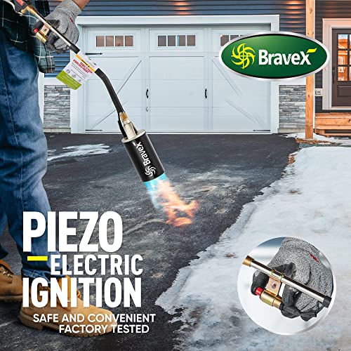 Propane Torch Weed Burner Torch Weed Torch with 10FT Hose, 800 000 BTU High Output Outdoor